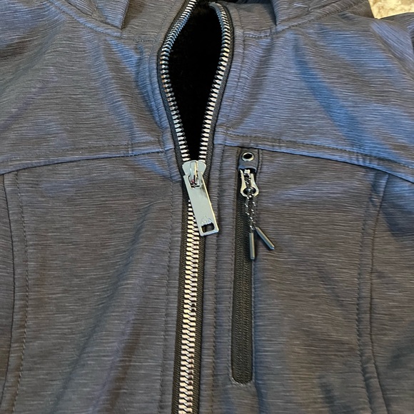 HFX Outdoors Womens Water Wind Resistant Heat Retention Jacket XL Gray Black - Picture 10 of 16